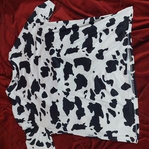 Cow print shirt
